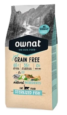 OWNAT Just Grain Free Sterilized Cat (Рыба)