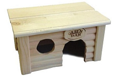 Green Farm Дом с плоской крышей для мелких грызунов