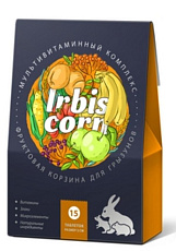 Irbis Сorn "Фруктовая корзина" для грызунов, 15 таб.