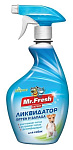 Mr. Fresh Ликвидатор пятен и запаха для собак 3в1