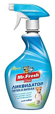Mr. Fresh Ликвидатор пятен и запаха для собак 3в1