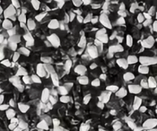 Zoologia Гравий натуральный черно-белый №1 2-5 мм