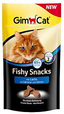 GimCat Fishy Snacks с лососем