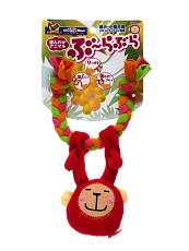 Подвешивающаяся игрушка обезьяна для собак