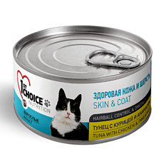 1ST CHOICE Тунец с курицей и ананасом