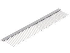 DeLIGHT Расчёска стальная проф. хромовое покрытие 39/23