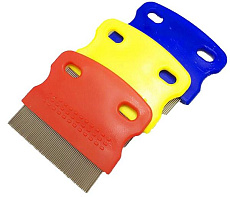 ДиАнКари Гребешок для вычесывания блох, 6,2 х 5,8 см