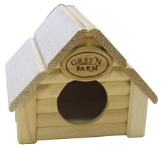 Green Farm Дом "Изба" для мелких грызунов