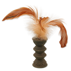 Magic Cat Игрушка Ролик с перьями микс, 7 см