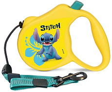 WD1006 Поводок-рулетка Triol "Stitch" трос 5 м (M)