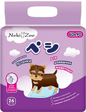NekiZoo Однораз. впитывающие пеленки, 60х90 см