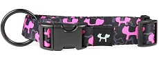 United Pets Ошейник Complete me Identity, черный с розовым