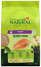 Guabi Natural Adult Cat (Лосось, ячмень)