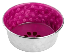 Mr.Kranch Миска из нержавеющей стали с керамическим покрытием Cyclo, пурпурная