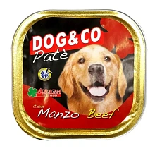 Adragna Dog&Co Паштет из говядины 