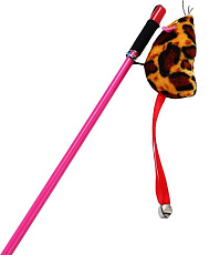 ДиАнКари Дразнилка с леопардовой мышкой и бубенчиком, 47 см