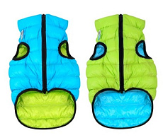 Airy Vest Курточка двухсторонняя Lime & Blue