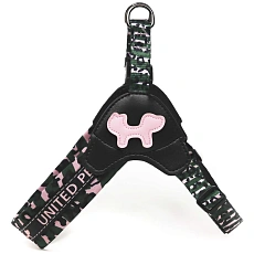 United Pets Шлейка Complete me, розовый камуфляж