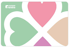 Gamma Коврик под миску Сердечко