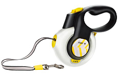 Fida Поводок-рулетка AutoBrake, лента белая