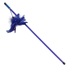 Triol Удочка-дразнилка Синие перья, 100/500 мм