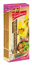 "Vitapol" Smakers Зерновые палочки с орехами д/нимф, 45 г