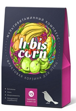 Irbis Сorn "Фруктовая корзина" для птиц, 15 таб.