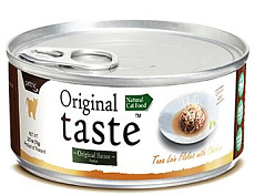 Original Tasty хлопья из филе тунца с курицей в соусе