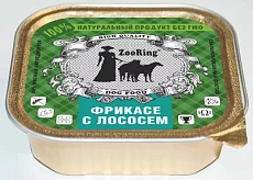  ZooRing Dog Паштет (Фрикасе с лососем)