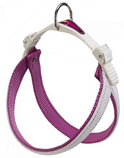 Ferplast Шлея AGILA DUAL, белая/сиреневая