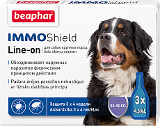 Beaphar Капли IMMO Shield Line-on для крупных пород