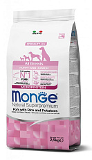 Monge Dog Speciality All Breeds Puppy & Junior (Свинина, рис, картошка)