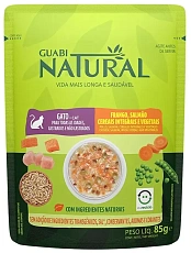 Guabi Natural Cat (Курица, лосось, цельнозерновые злаки и овощи)