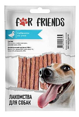For Friends Лакомство для собак Кабаносы из утки