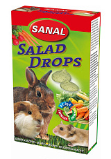 Sanal Дропсы для грызунов (Зелень), 45 г