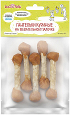 Dog Fest Гантельки куриные на жевательной палочке