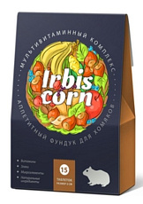 Irbis Сorn "Аппетитный фундук" для хомяков, 15 таб.