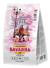 Savarra Adult Small Breed Dog (Ягненок, рис)