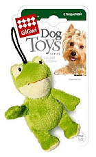 GiGwi Лягушка с пищалкой