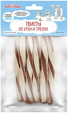 Dog Fest Твисты из утки и трески