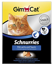 Gimcat Витаминные "сердечки"с таурином и лососем