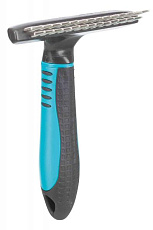 Металлический грумер "TRIXIE" с двойными зубьями, 10х15 см