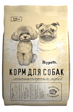 Mypets для собак миниатюрных пород (Телятина, оленина)