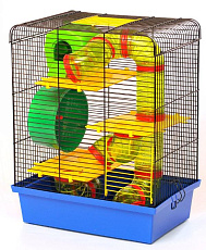 Лори Клетка для грызунов "Хомяк 3 Люкс"