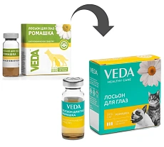 VEDA Лосьон для глаз Ромашка