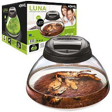 Aquael Аквариум luna black LT 17 л