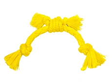 Playology Cенсорный канат PUPPY SENSORY ROPE для щенков с ароматом курицы, желтый