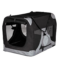 Trixie Сумка-переноска, чёрный/серый