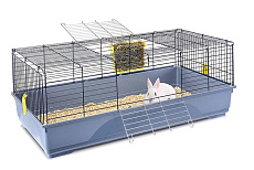 IMAC Клетка для грызунов EASY 120, пепельно-синий