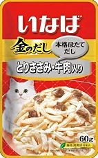 INABA CIAO Kinnodashi Куриное филе с говядиной